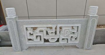 宿州芝麻白河道栏杆 桥栏杆