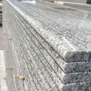 宿州芝麻白楼梯踏步 花岗岩楼梯板材