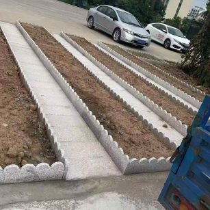 宿州芝麻白花边石