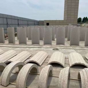 宿州黄金麻别墅柱皮 异形 线条定制