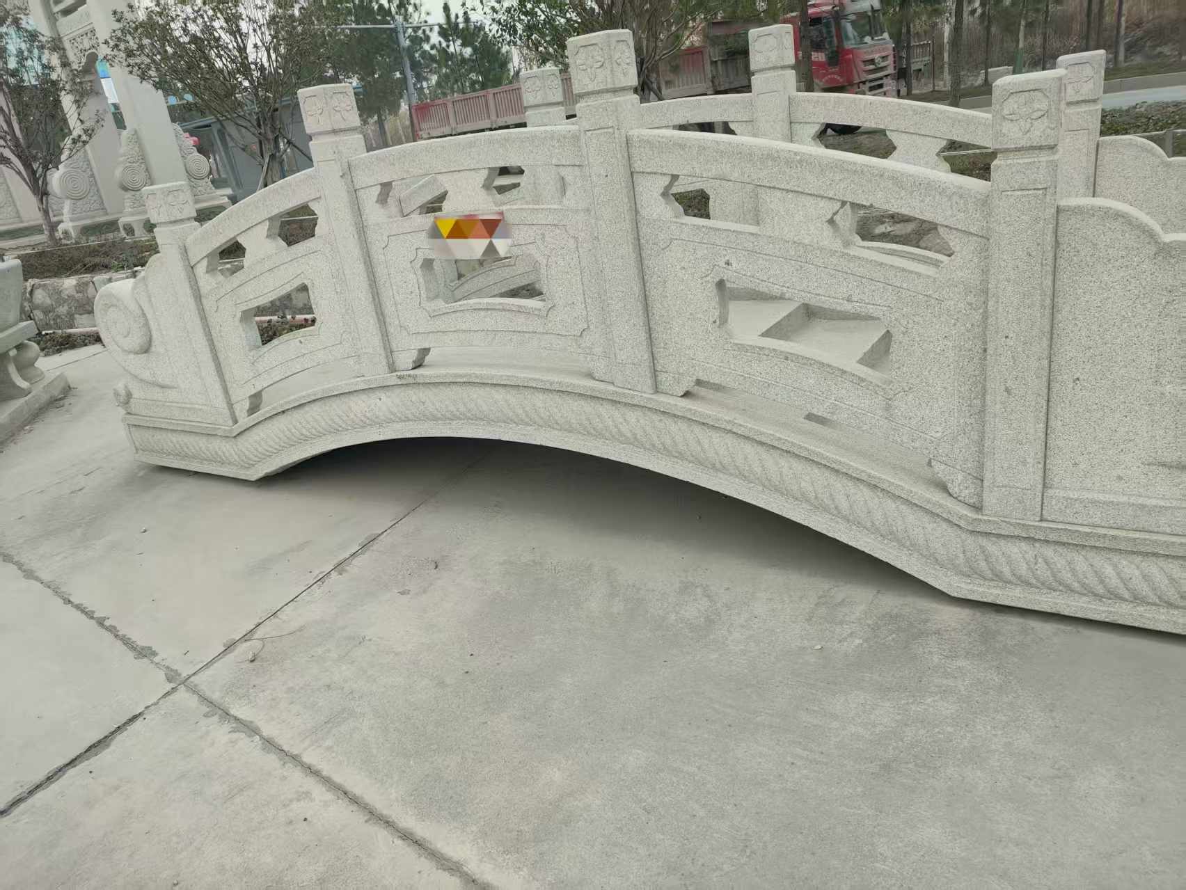 宿州芝麻白拱桥，石桥